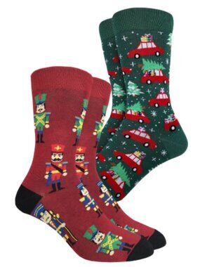 Men's Good Luck Sock Bundle | Christmas Themed | Mix & Match | NWT
